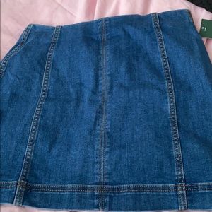 Jean skirt